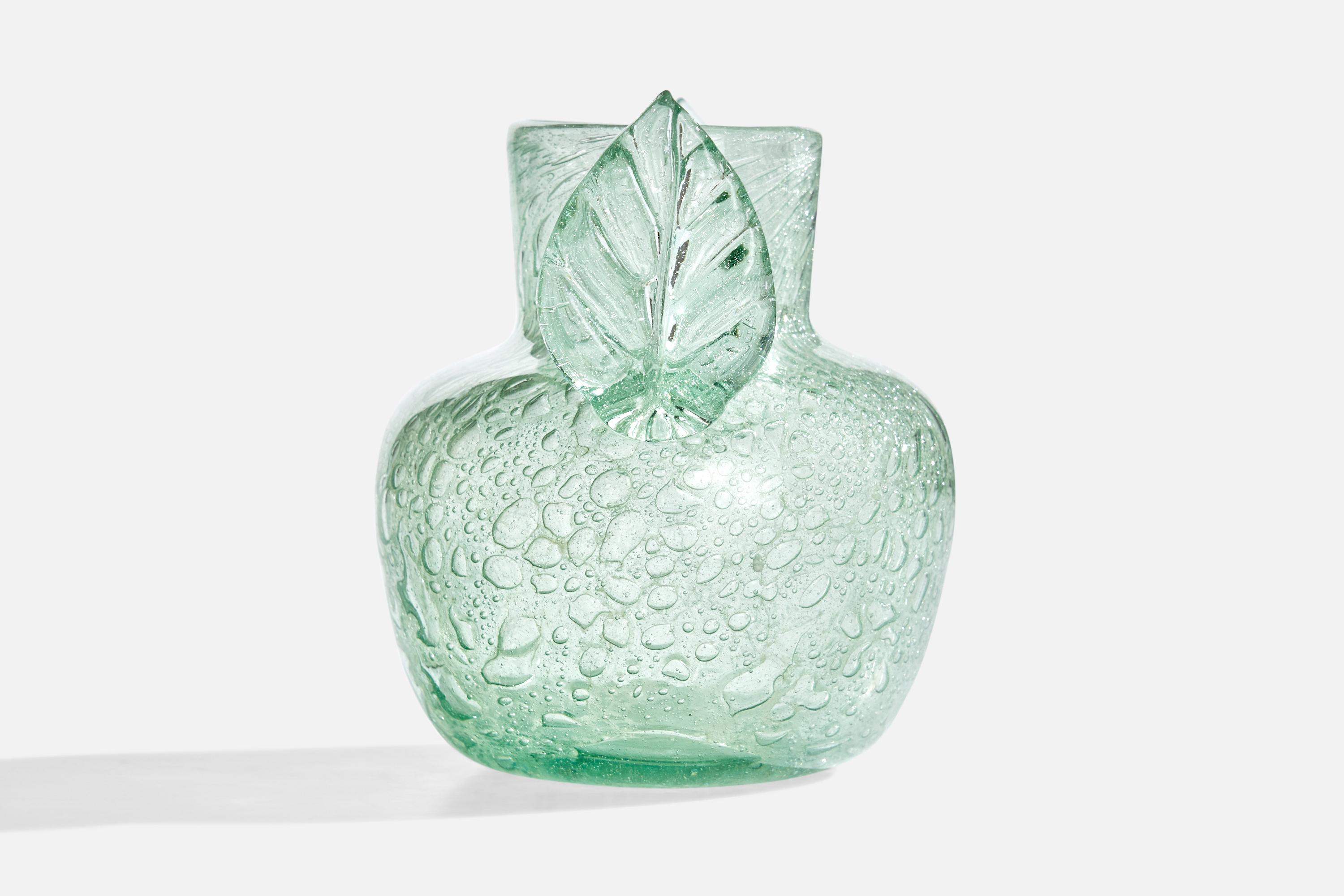 Ture Berglund, Vase, Glas, Schweden, 1940er-Jahre (Schwedisch) im Angebot