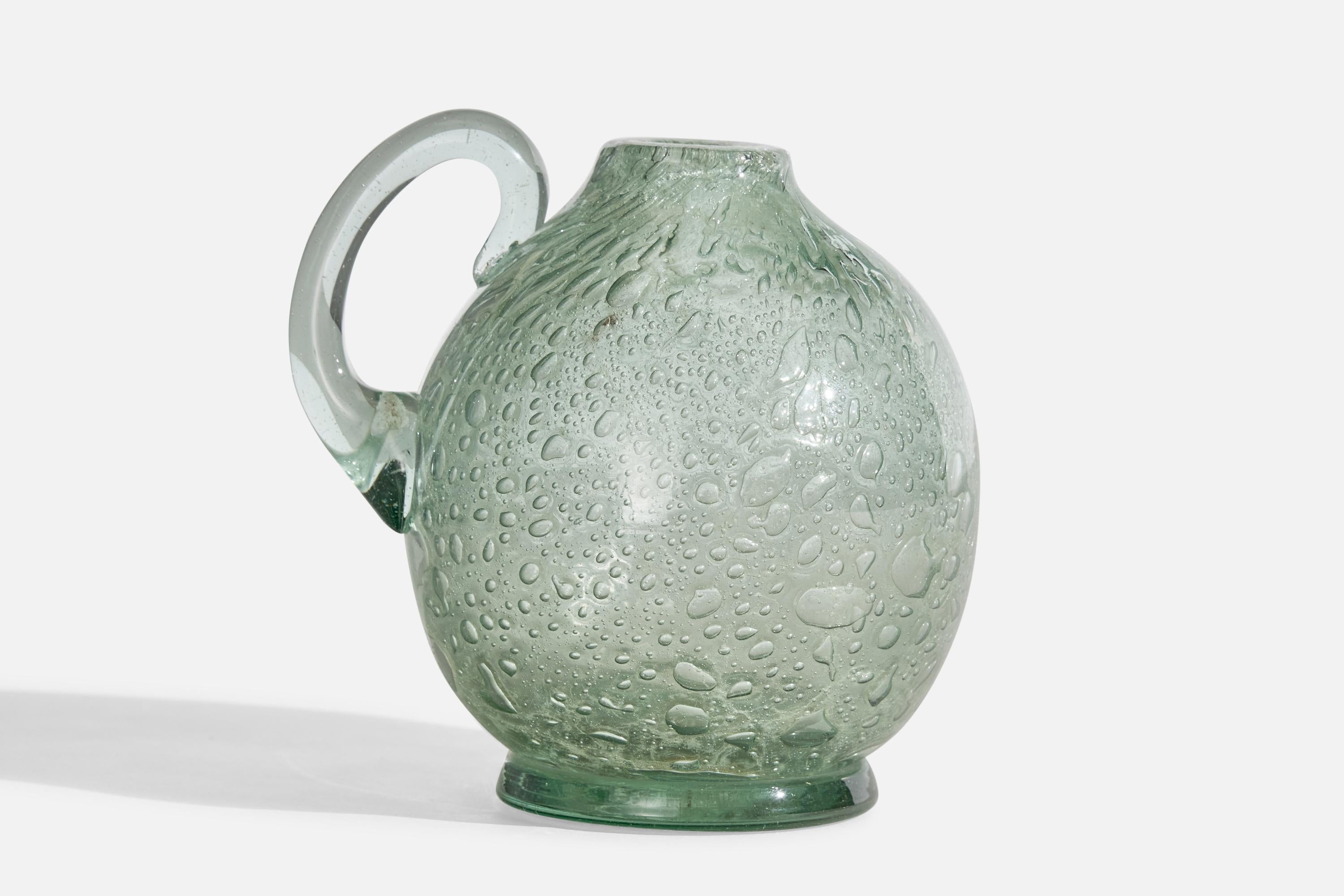 Ture Berglund, Jarrón, Vidrio, Suecia, Década de 1940 Sueco en venta