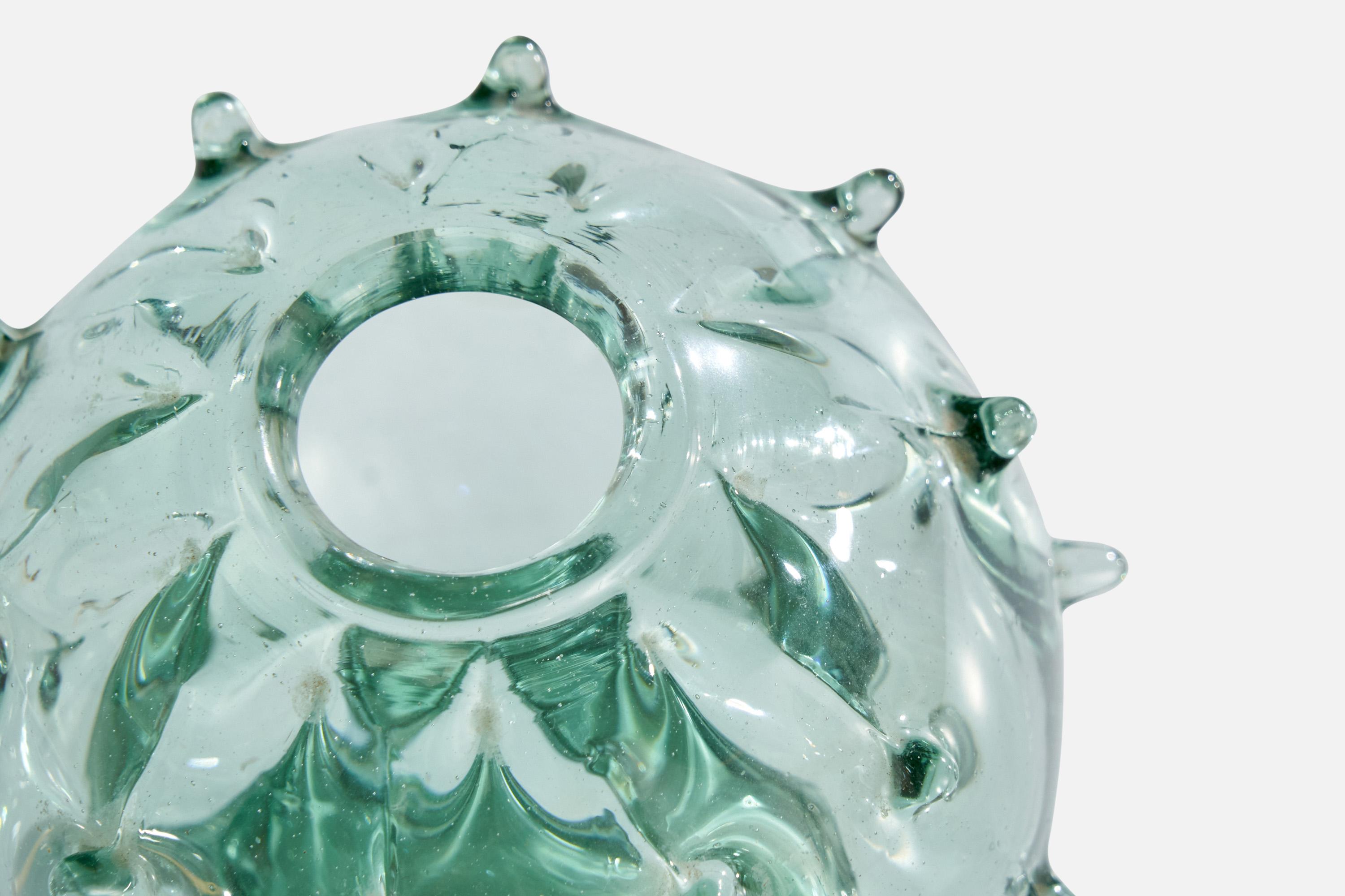 Ture Berglund, Vase, Verre, Suède, années 1940 Bon état - En vente à High Point, NC
