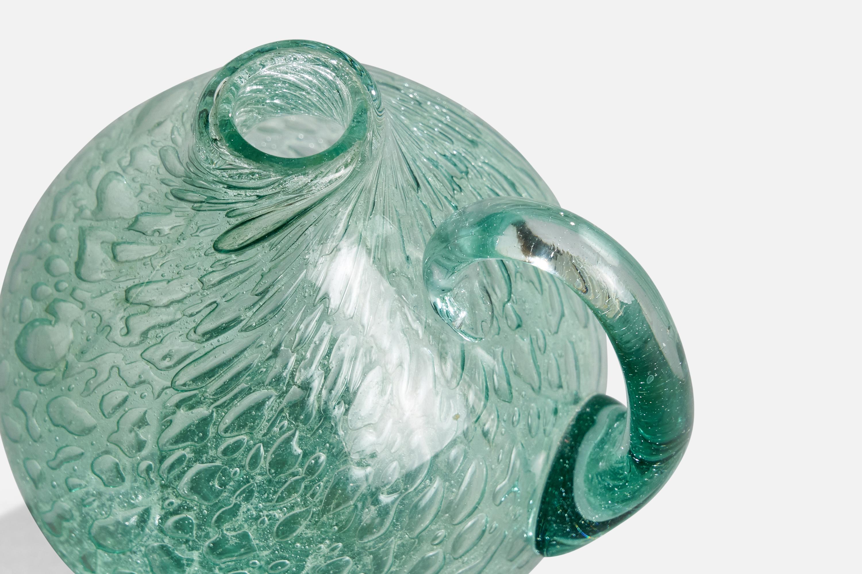 Metà XX secolo Ture Berglund, Vaso, Vetro, Svezia, anni '40 in vendita