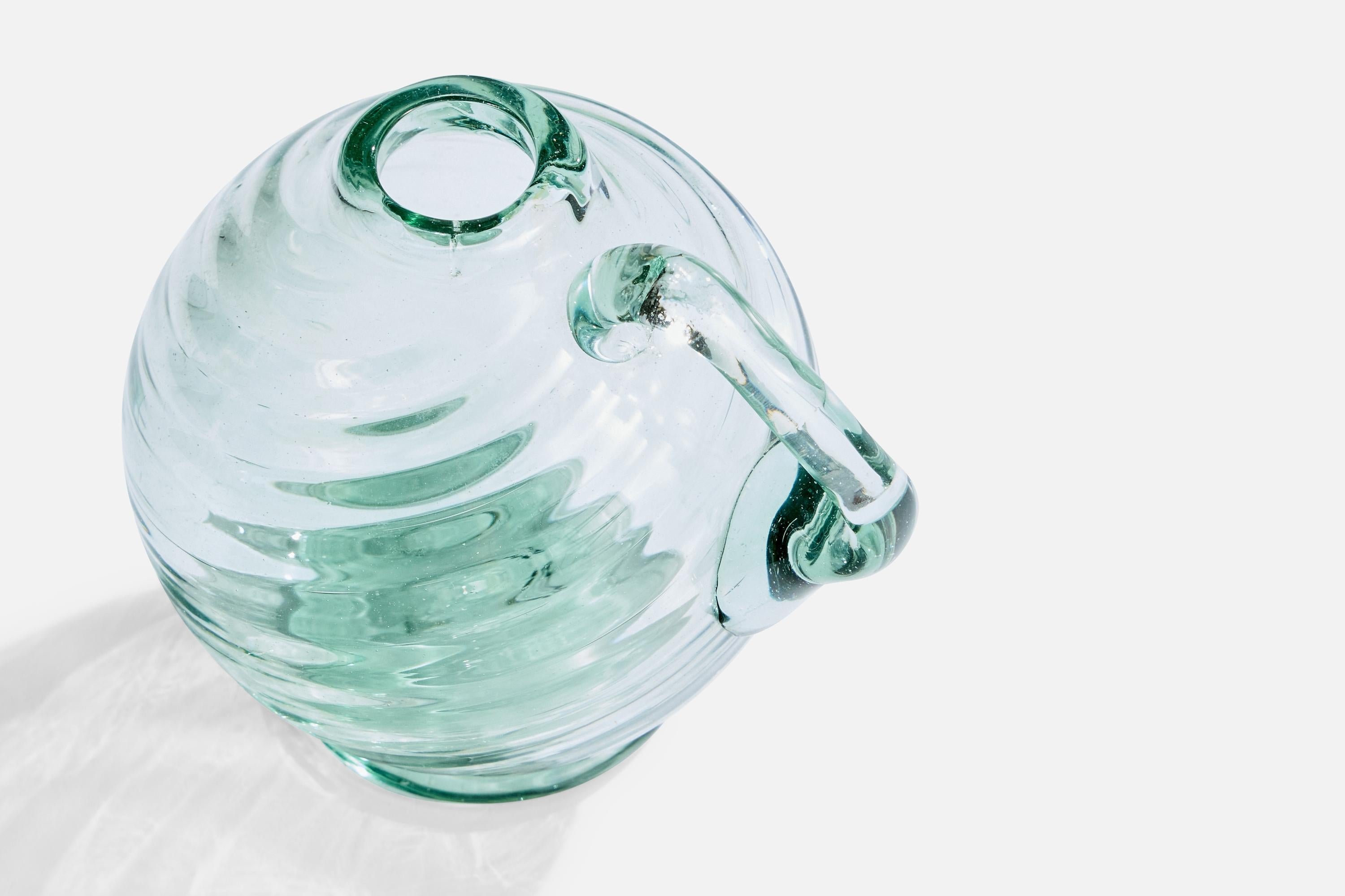 Ture Berglund, Vase, Glas, Schweden, 1940er-Jahre im Zustand „Gut“ im Angebot in High Point, NC