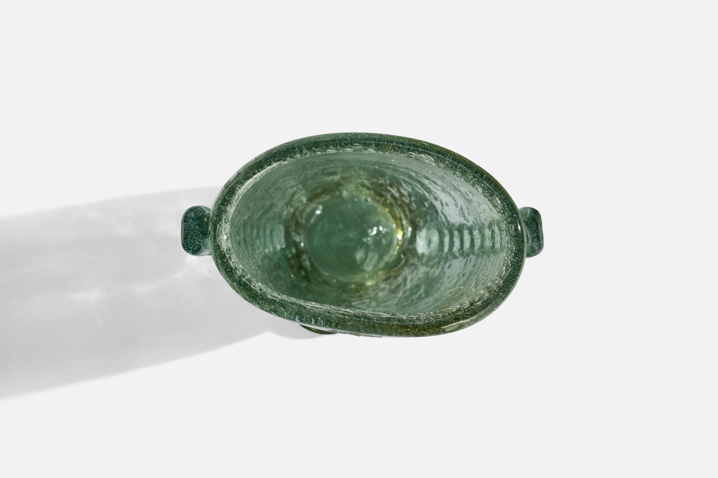 Metà XX secolo Ture Berglund, Vaso, Vetro, Svezia, anni '40 in vendita