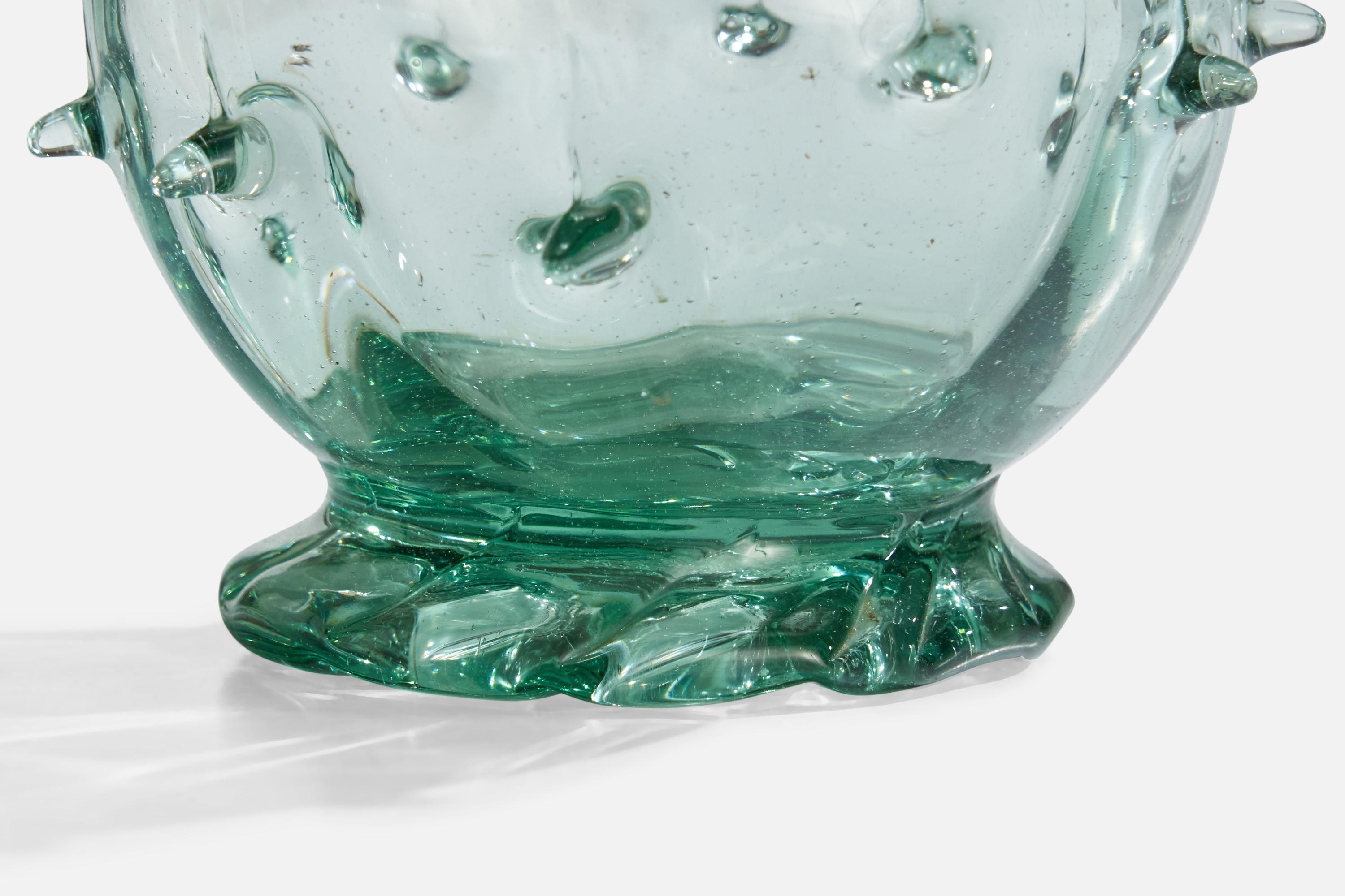 Ture Berglund, Vase, Verre, Suède, années 1940 en vente 1