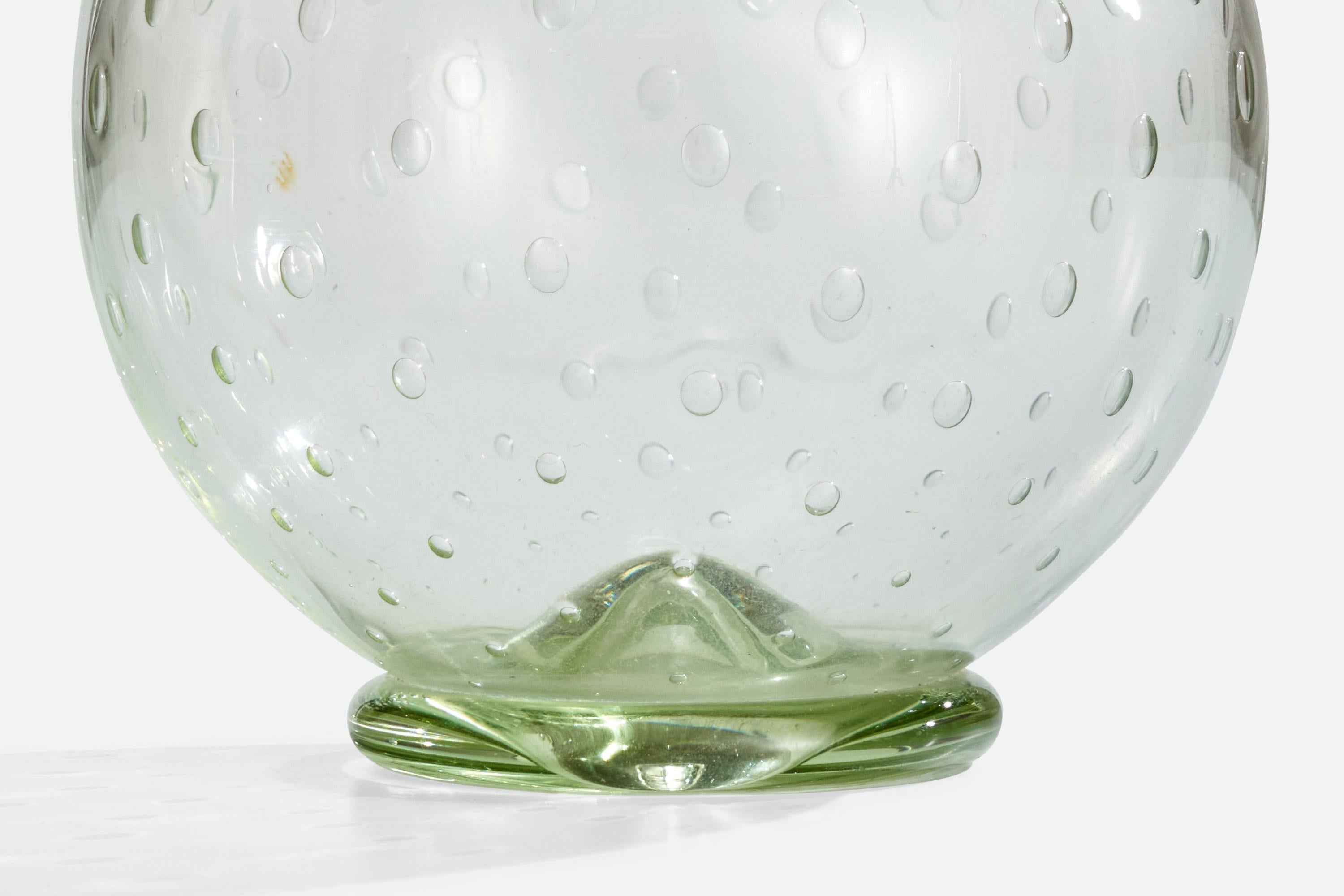 Ture Berglund, Vaso, Vetro, Svezia, anni '40 in vendita 1