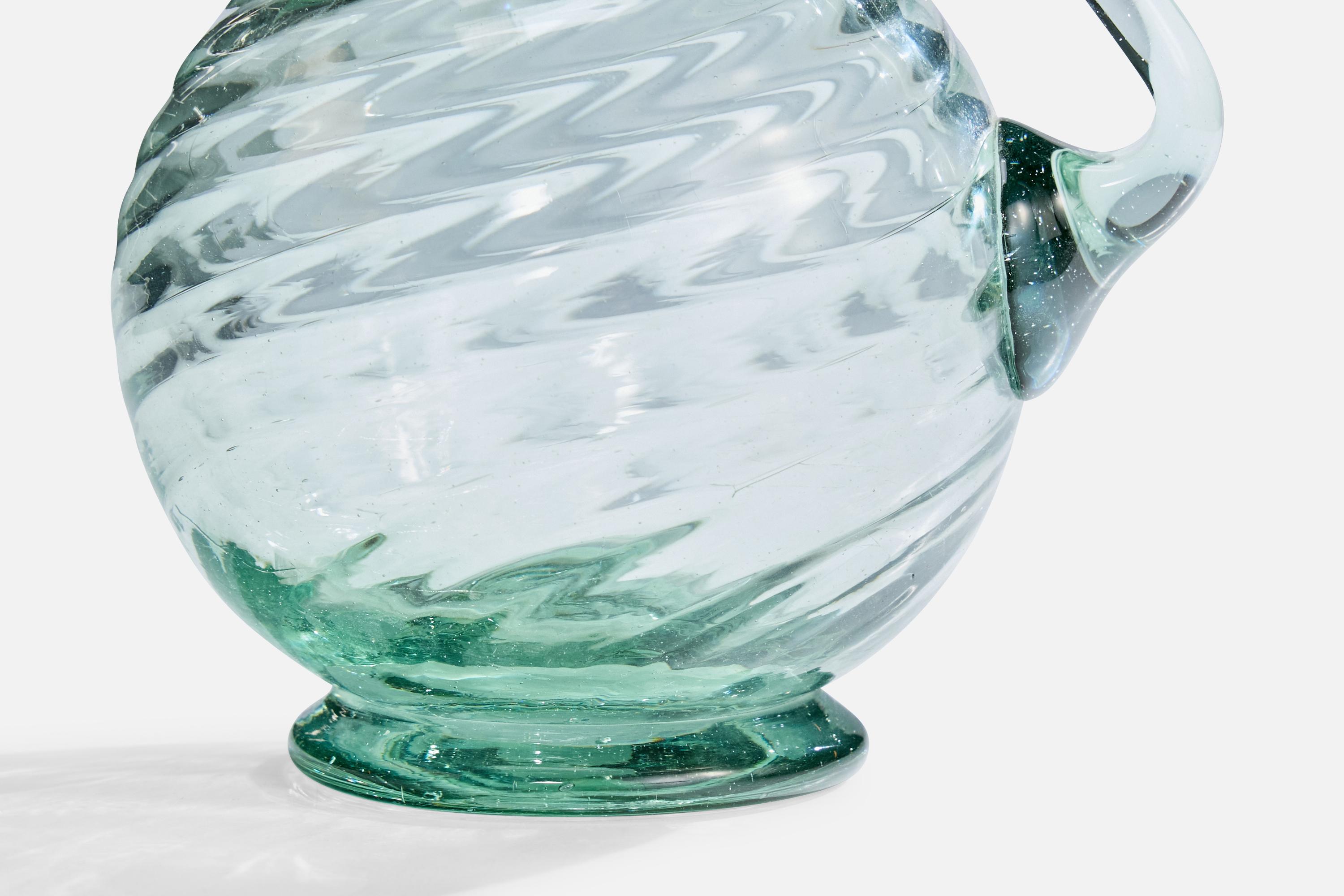 Ture Berglund, Vase, Glas, Schweden, 1940er-Jahre im Angebot 1
