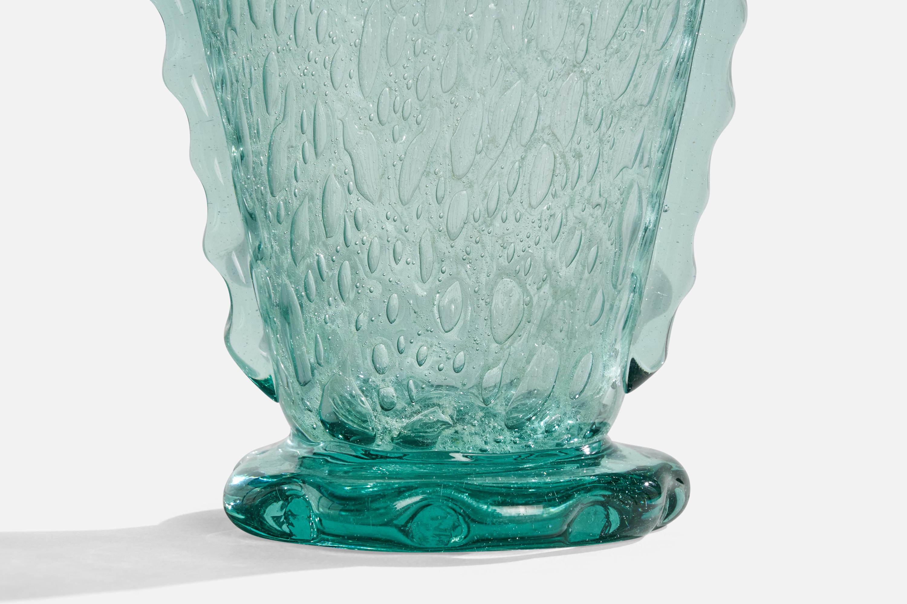 Ture Berglund, Vaso, Vetro, Svezia, anni '40 in vendita 3