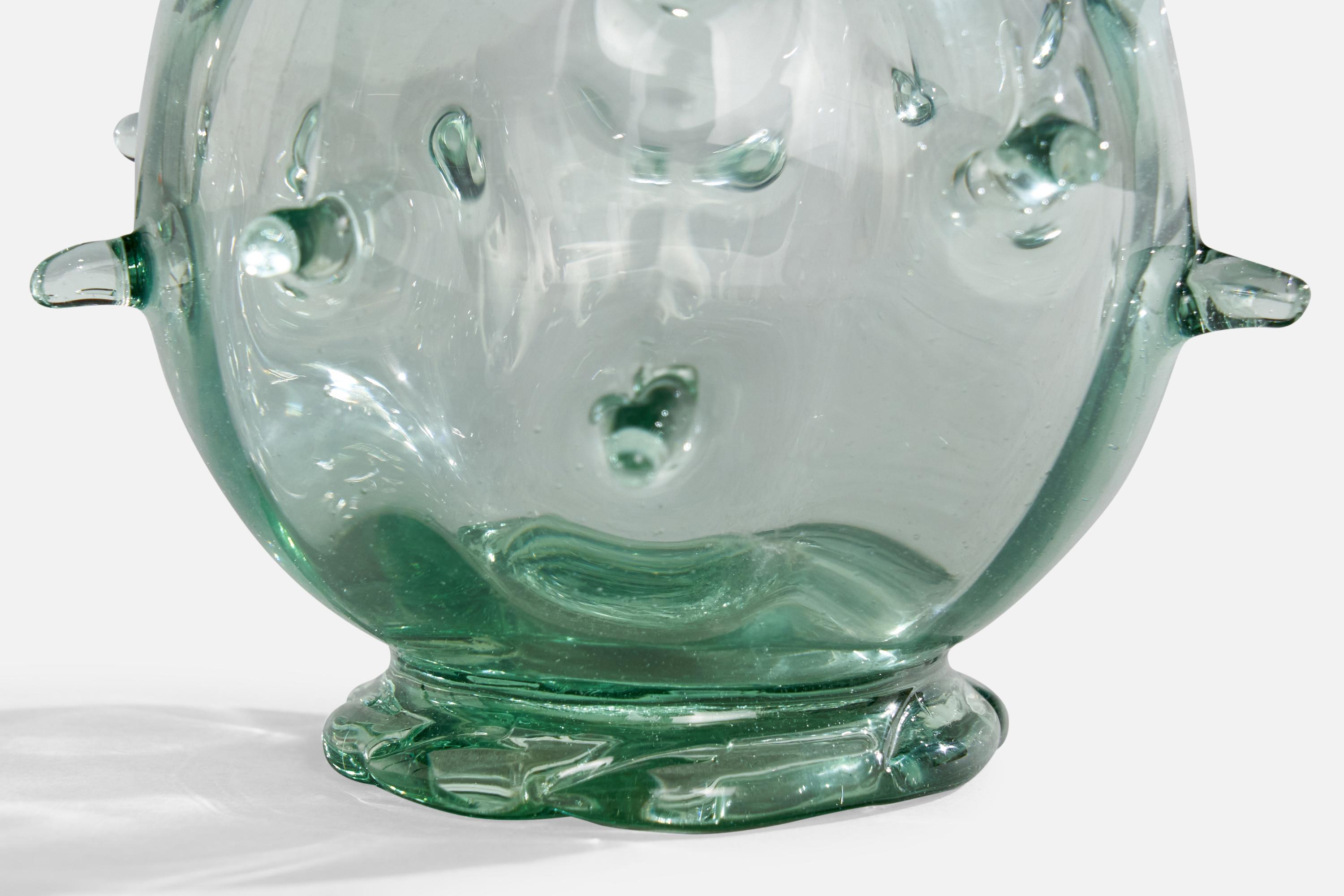 Ture Berglund, Vaso, Vetro, Svezia, anni '40 in vendita 3