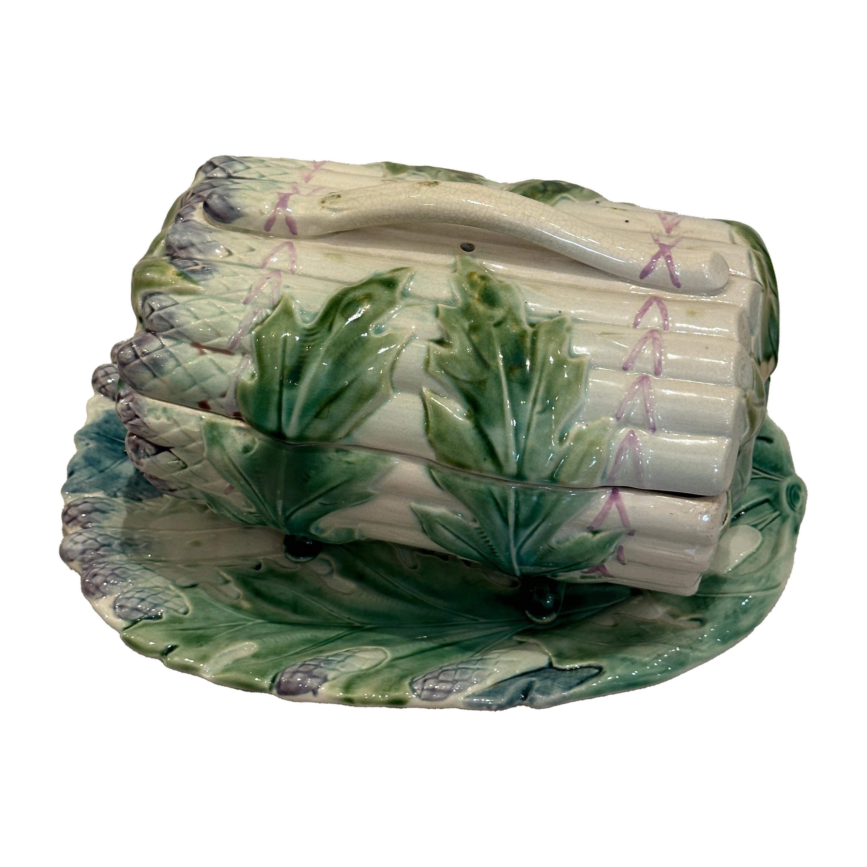 Zuppiera di asparagi, in stile Luneville in vendita 3