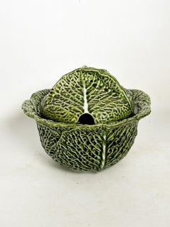 Tureen, Salad Bowl or Vide-Poche in the Shape of a Cauliflower, France, 1980s