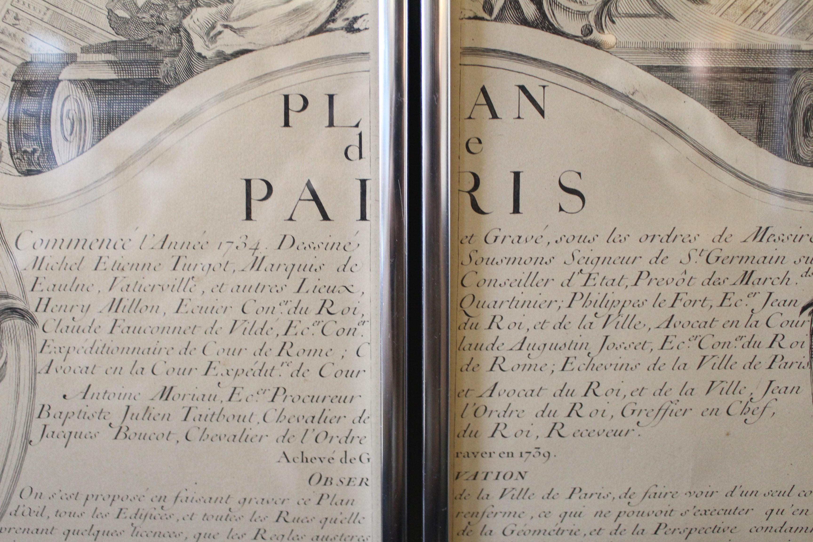 map of paris 1800