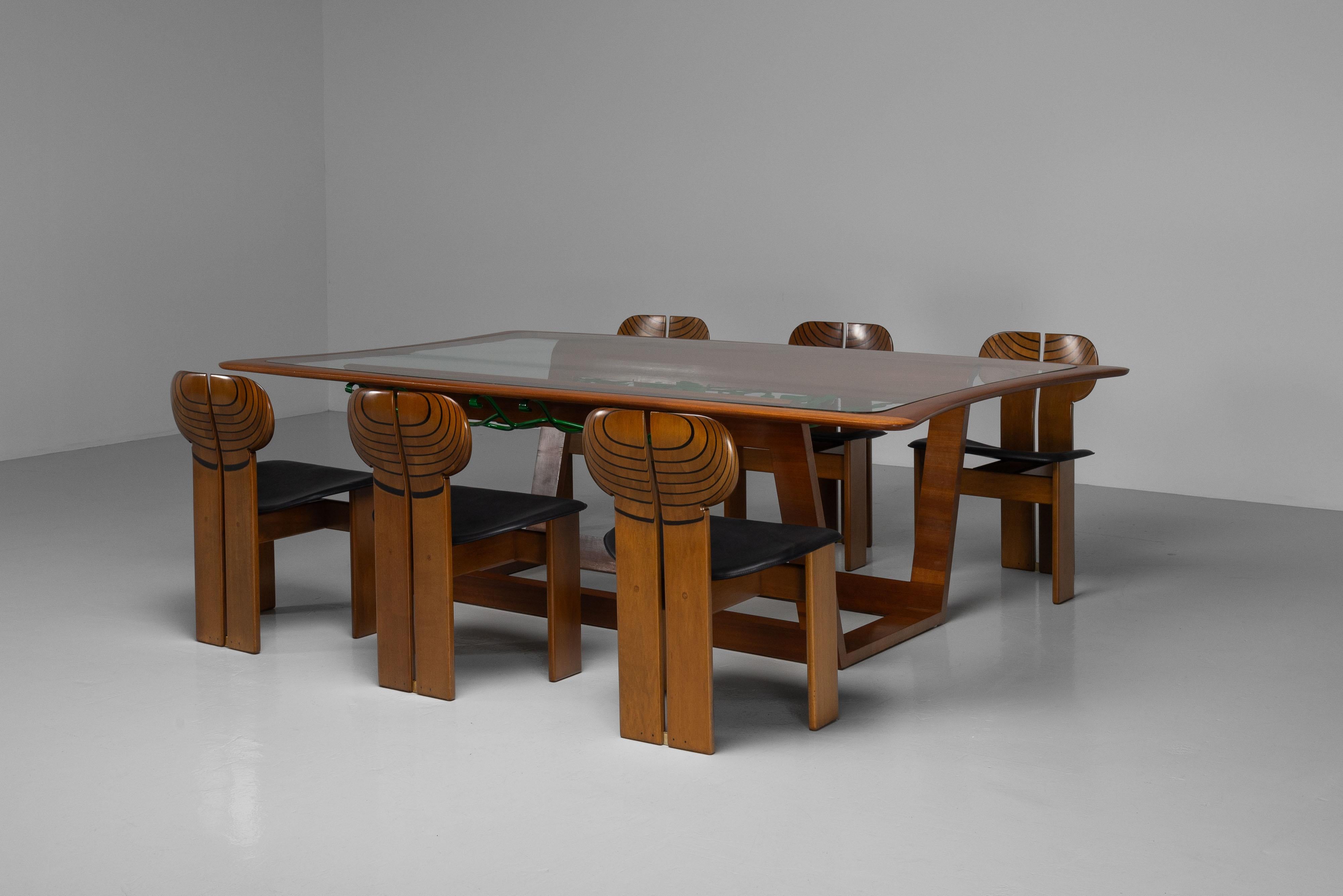 Table de salle à manger de l'école Turin fabriquée en Italie 1940 en vente 9