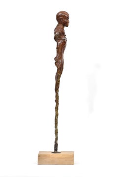 Turkana Girl - Bronze African Sculpture