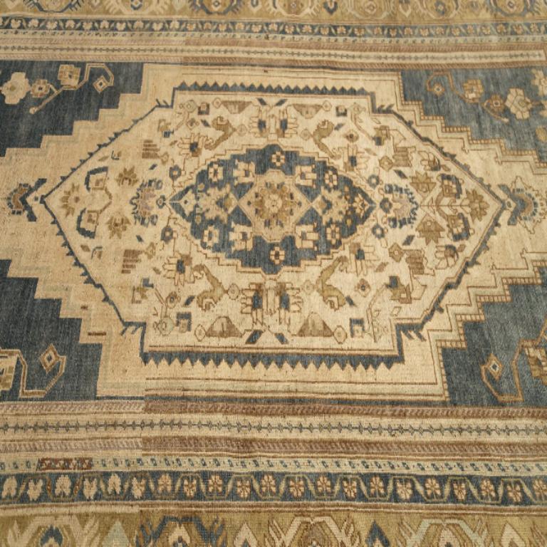 Türkei Anatoly Bereich Teppiche - Wolle Schwarz Braun Grau Elfenbein Design - 93004 (20. Jahrhundert) im Angebot