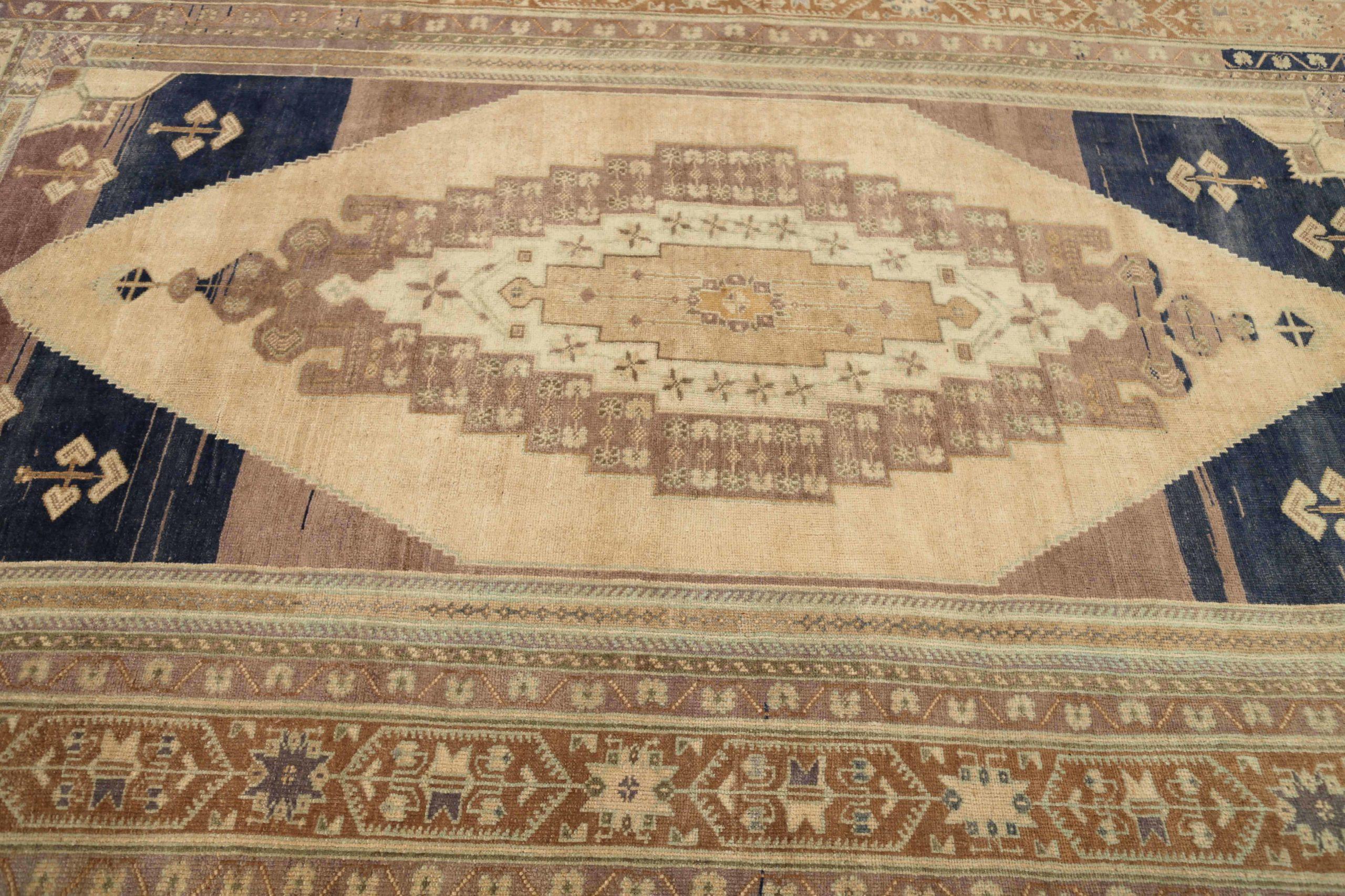 Türkei Anatoly Area Rugs - Wolle Schwarz Braun Elfenbein Terrakotta - 92908 im Zustand „Hervorragend“ im Angebot in Dallas, TX