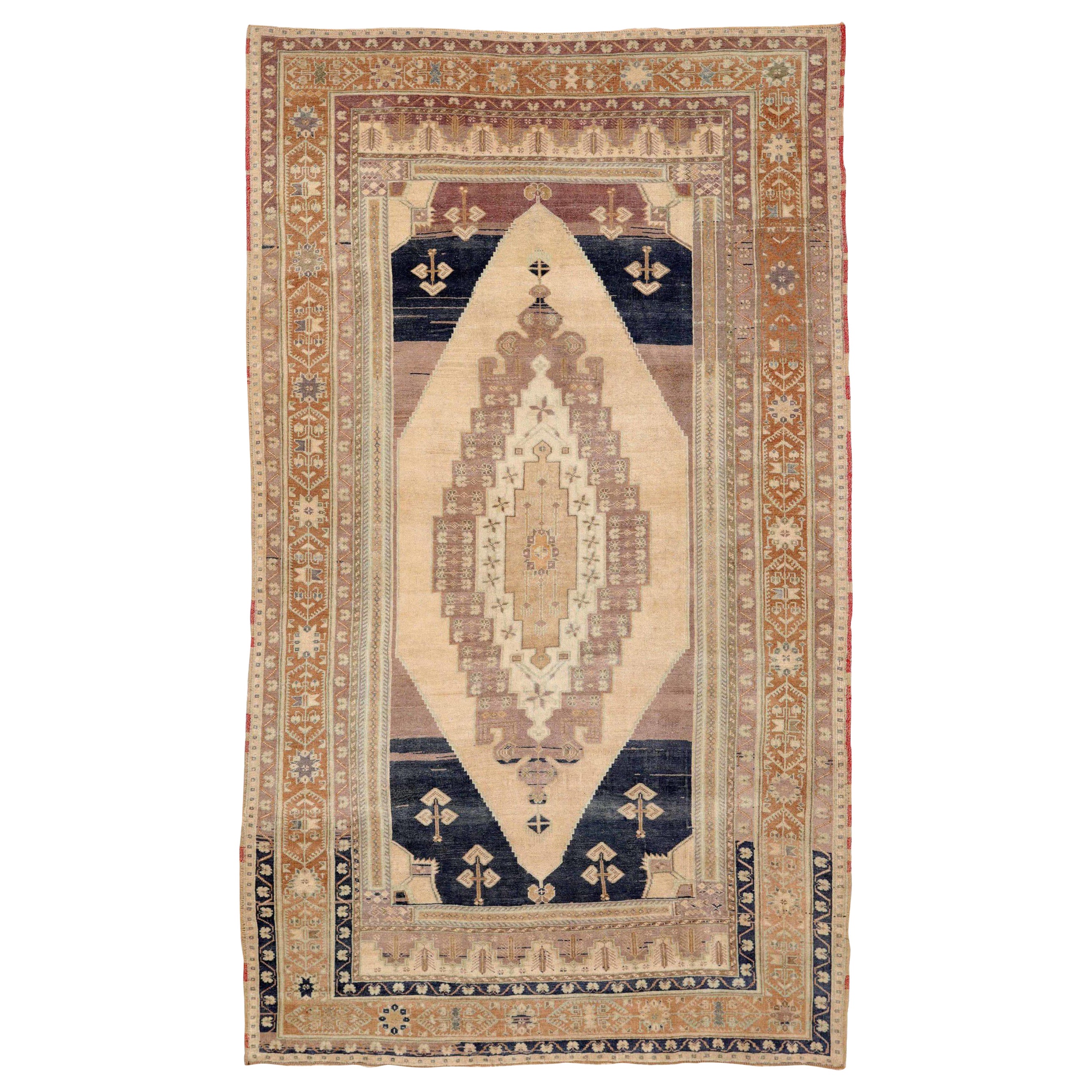 Türkei Anatoly Area Rugs - Wolle Schwarz Braun Elfenbein Terrakotta - 92908
