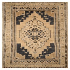 Turkey Anatoly Area Rugs - Wool Black Ivory Design - 92954