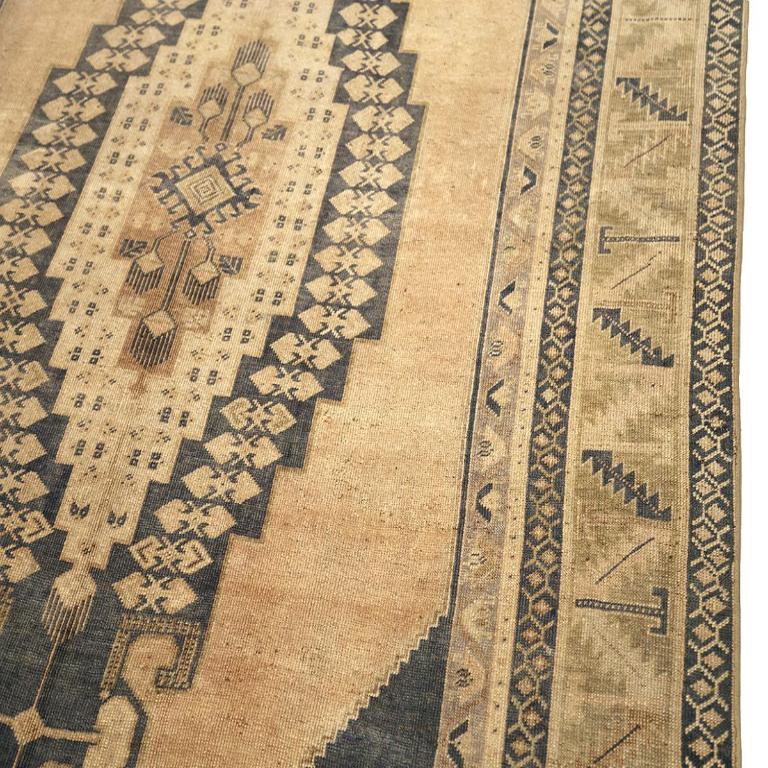 Turkey Anatoly-Teppiche - Wolle Schwarz Elfenbein Taupe Design - 92955 im Zustand „Hervorragend“ im Angebot in Dallas, TX