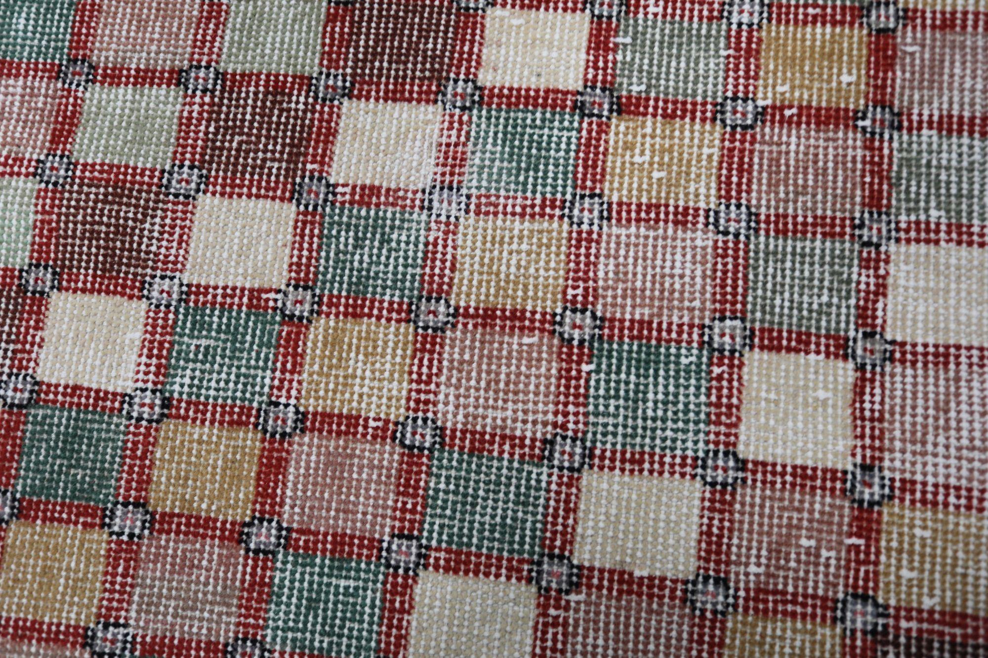 Turkish Turkey Anatoly Area Rugs - Wool Blue Brown Green Ivory Pink - 93057 For Sale