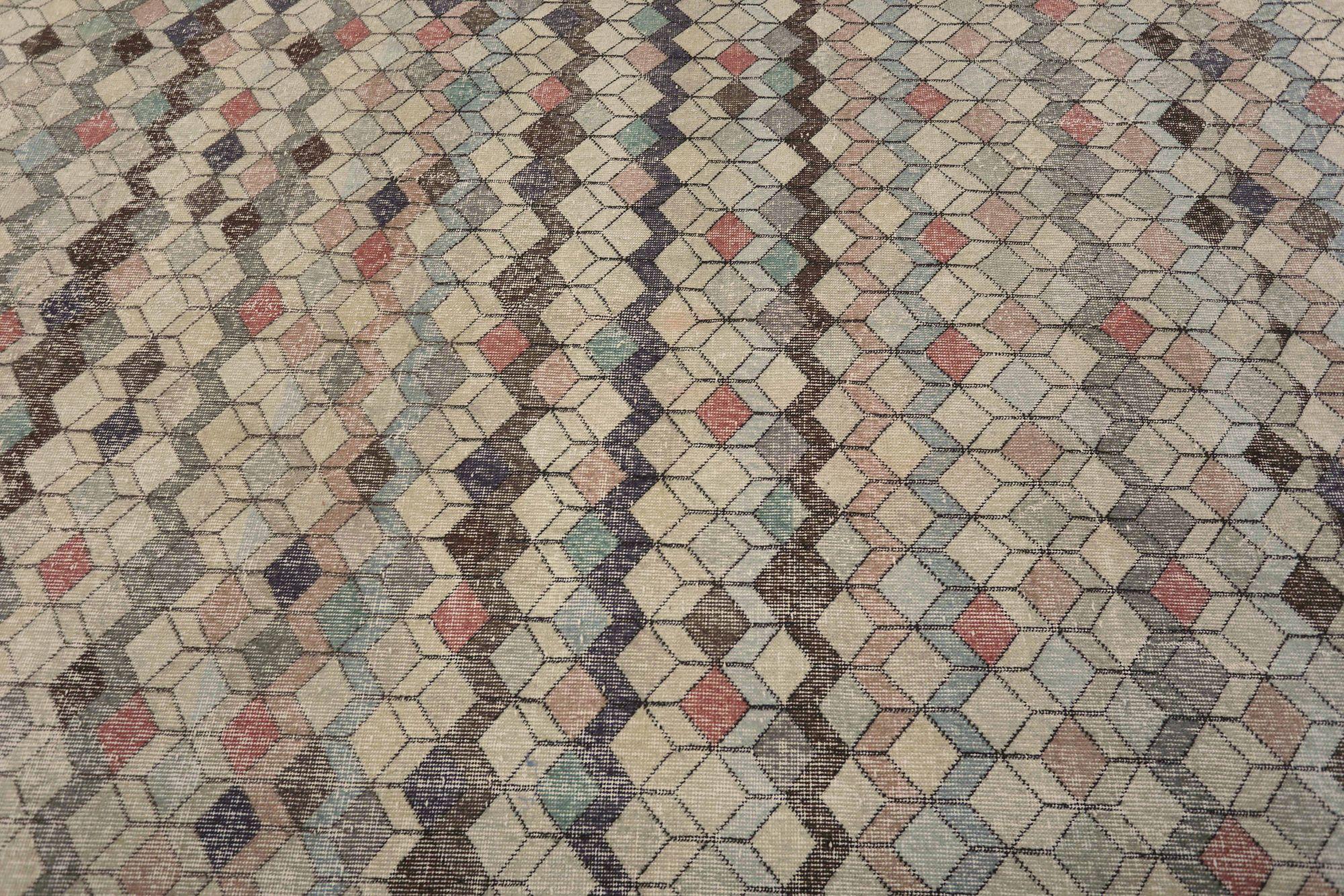 Entdecken Sie die Eleganz von Turkey Anatoly mit Teppichen aus der Zeit um 1940. Dieses exklusive Design aus Wolle und BlauBraunElfenbeinRosa ist perfekt, um Ihren Raum zu verschönern.