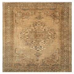 Türkische Anatoly-Teppiche - Wolle Blau Elfenbein Taupe Design - 92946