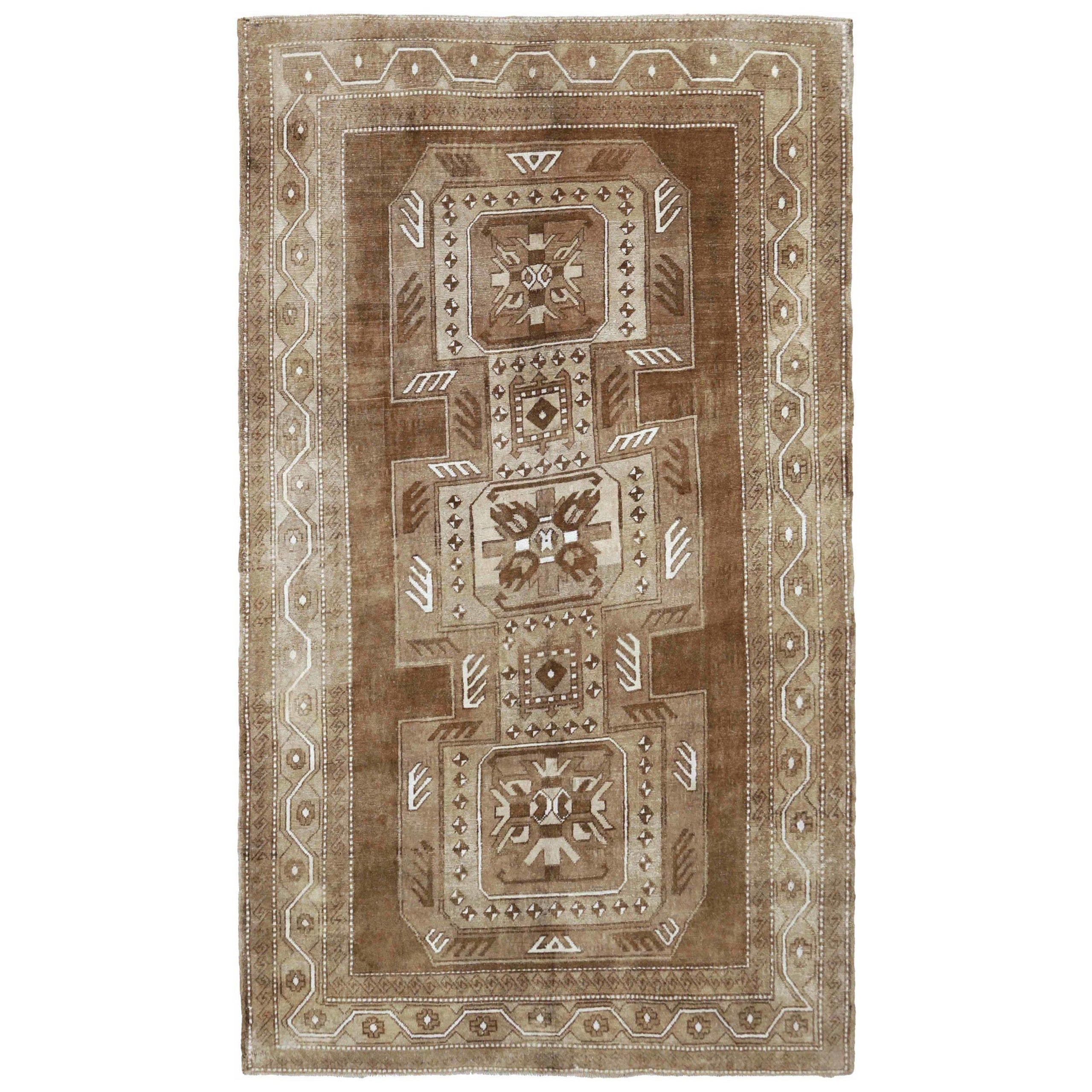 Türkei Anatoly Bereich Teppiche - Wolle Brown Design - 93094