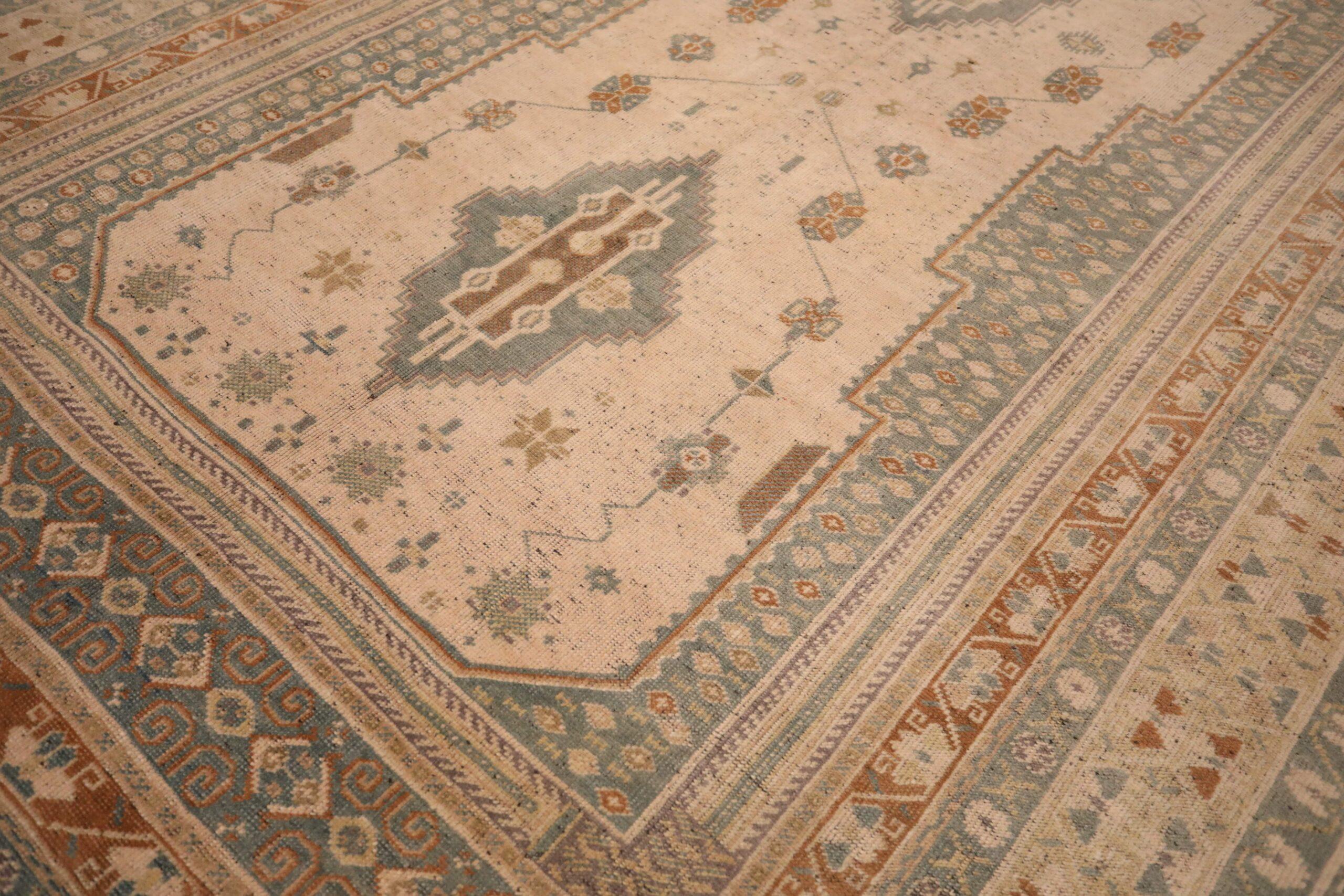 Türkei Anatoly Bereich Teppiche - Wolle Braun Grau Elfenbein Design - 92745 im Zustand „Hervorragend“ im Angebot in Dallas, TX