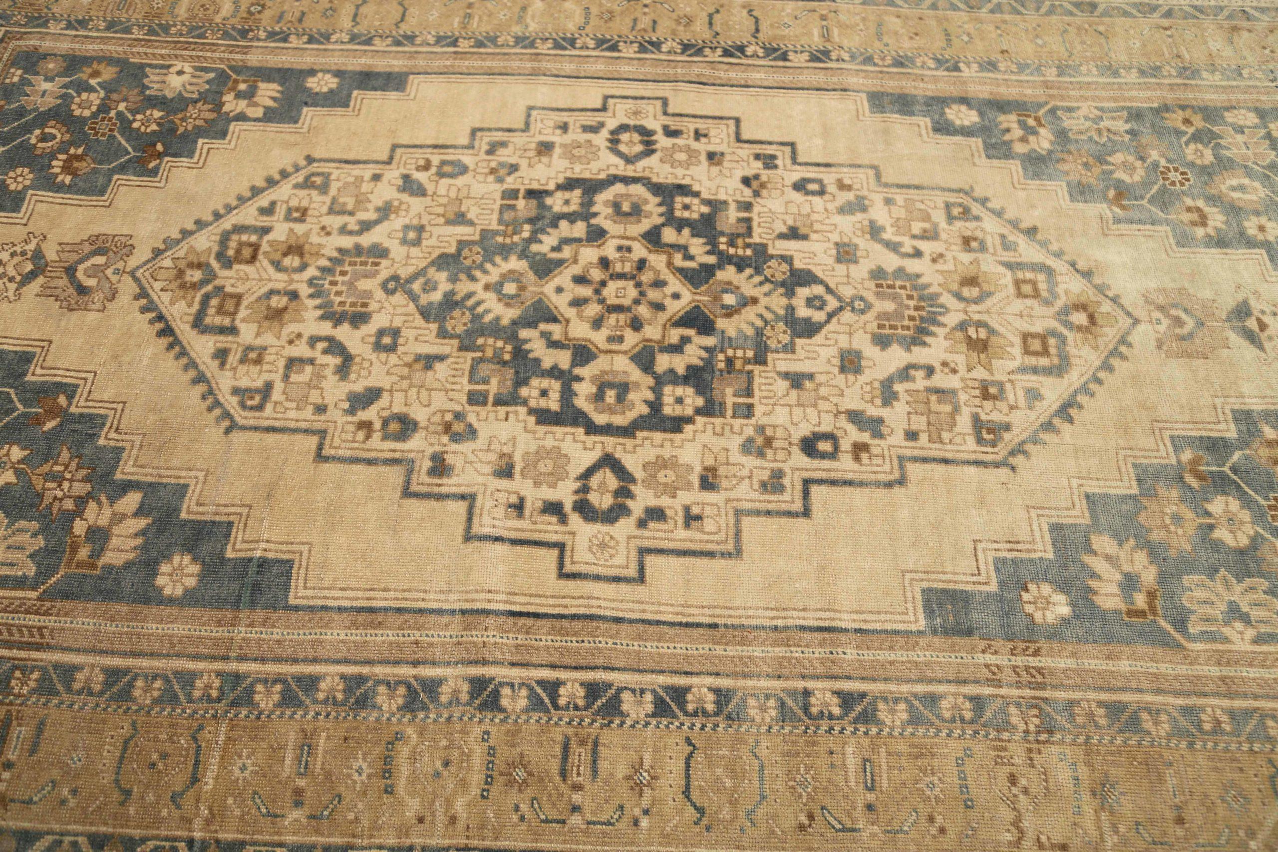Türkei Anatoly Bereich Teppiche - Wolle Braun Grau Elfenbein Design - 92906 im Zustand „Hervorragend“ im Angebot in Dallas, TX