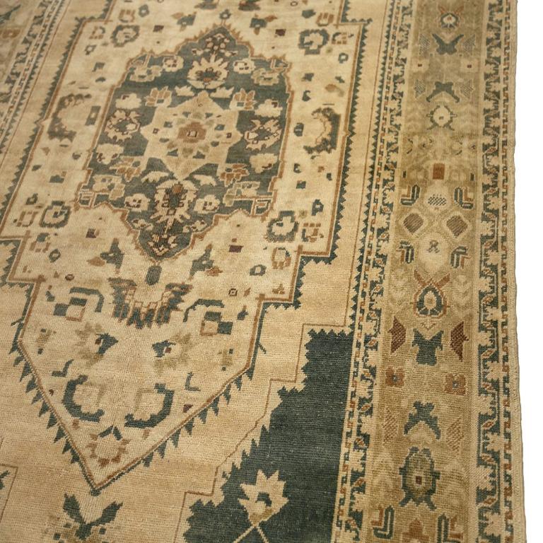 Türkei Anatoly Bereich Teppiche - Wolle Braun Grau Elfenbein Design - 92987 im Zustand „Hervorragend“ im Angebot in Dallas, TX