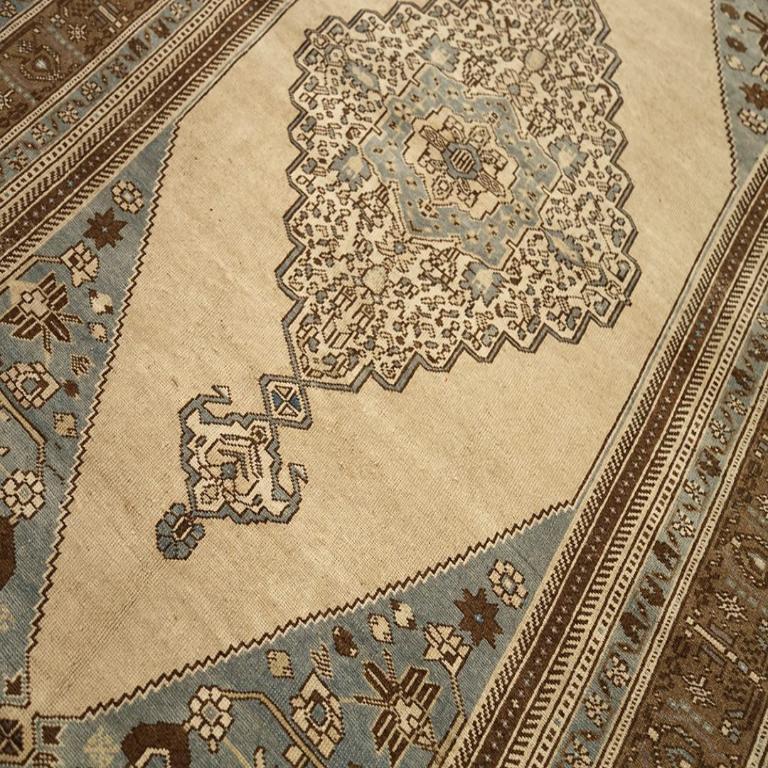 Türkei Anatoly Bereich Teppiche - Wolle Braun Grau Elfenbein Design - 92991 (Türkisch) im Angebot
