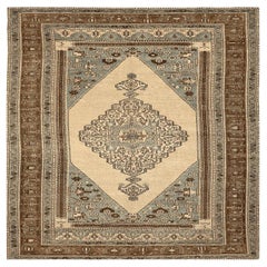 Türkei Anatoly Bereich Teppiche - Wolle Braun Grau Elfenbein Design - 92991