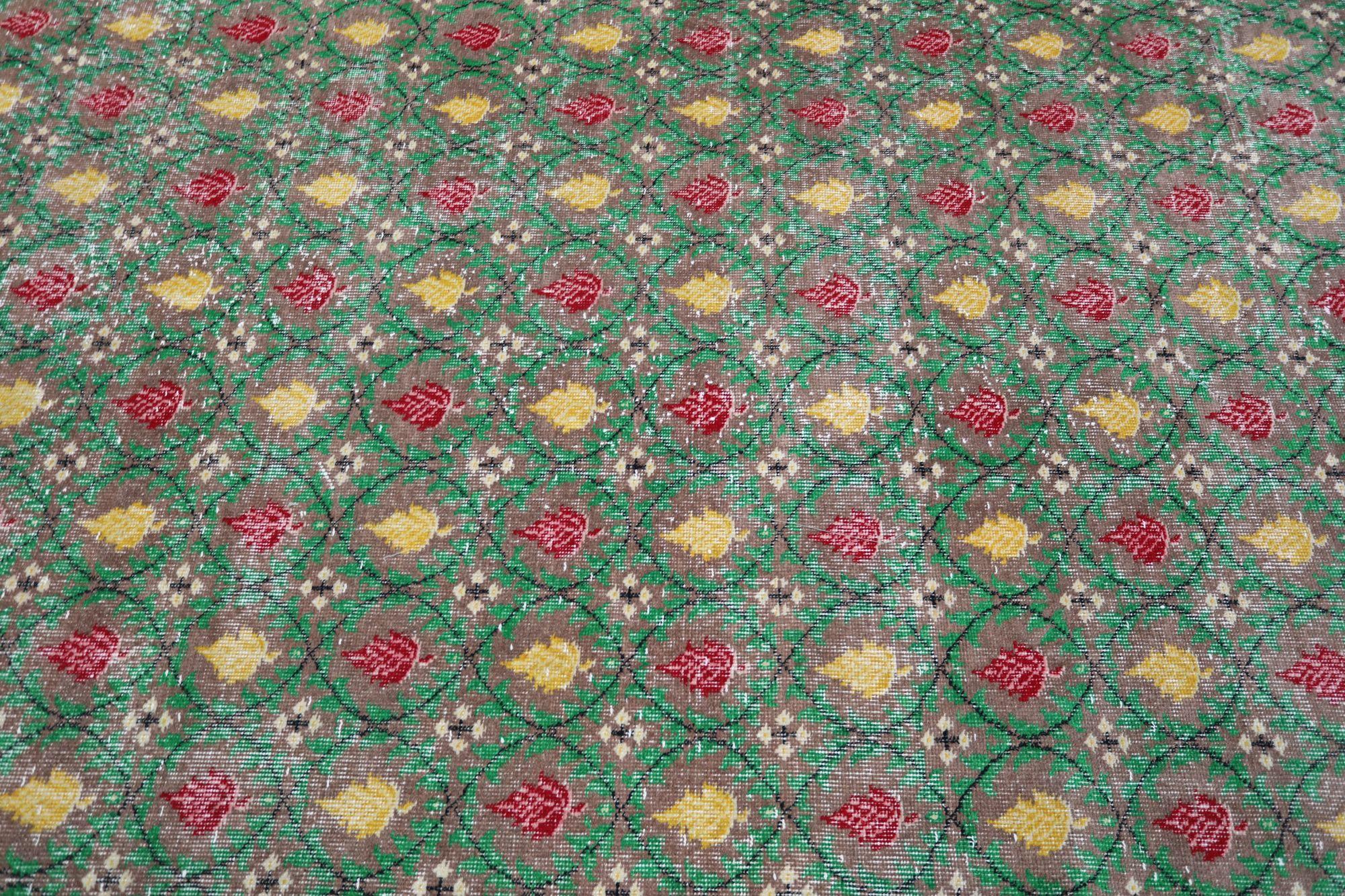 Discover the elegance of Turkey Anatoly featuring Area Rugs in Circa 1940. Designed with Wool and BrownGreenRedYellow, this exclusive design is perfect for enhancing your space.