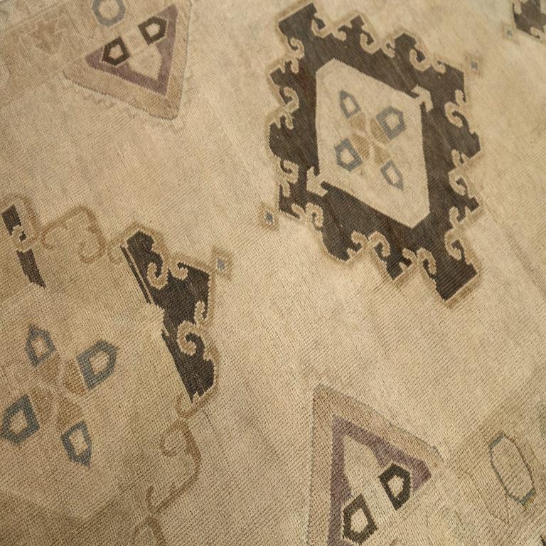 Turco Tappeti Turchia Anatoly - Lana Marrone Avorio Design - 92994 in vendita