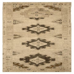 Turkey Anatoly Area Rugs - Wool Brown Ivory Design - 92994