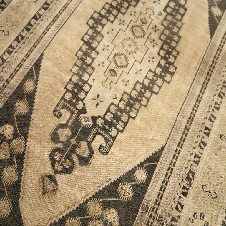 Türkei Anatoly Area Rugs - Wolle Brown Elfenbein Design - 93003 (Türkisch) im Angebot