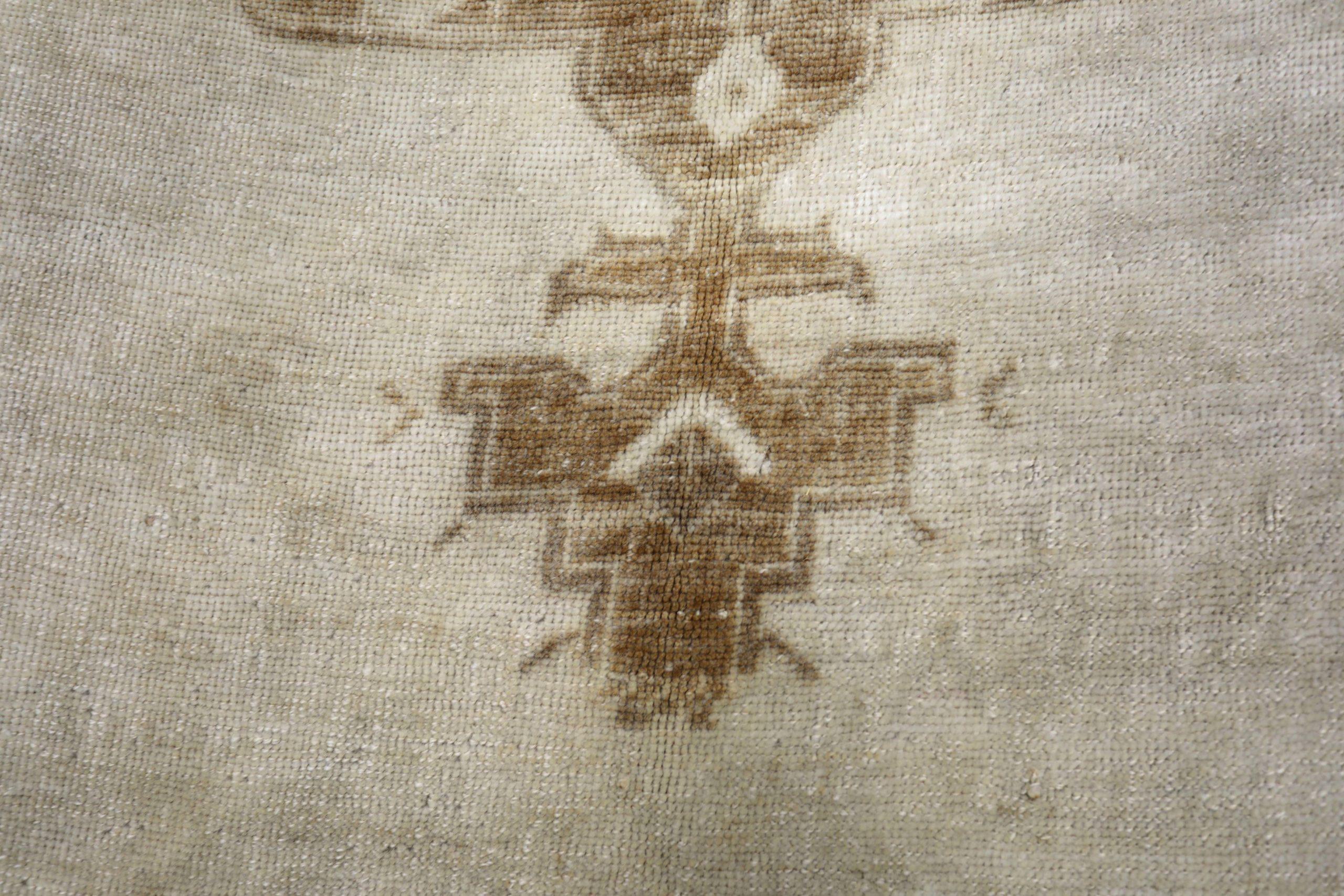 Türkei Anatoly Area Rugs - Wolle Brown Elfenbein Design - 93149 im Zustand „Hervorragend“ im Angebot in Dallas, TX