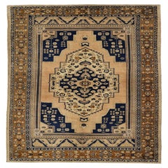 Türkei Anatoly Area Rugs - Wolle Braun Elfenbein Marineblau Design - 92834