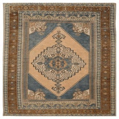 Türkei Anatoly Area Rugs - Wolle Braun Elfenbein Marineblau Gelb - 92925