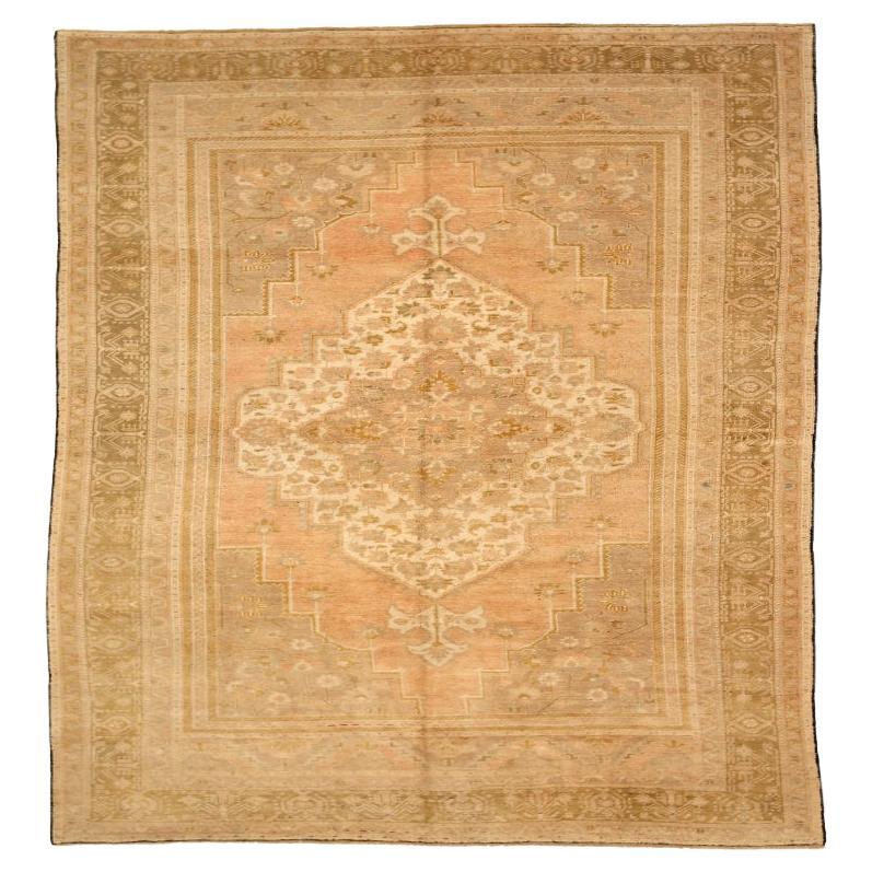 Türkei Anatoly Bereich Teppiche - Wolle Braun Elfenbein Orange Gelb - 92846
