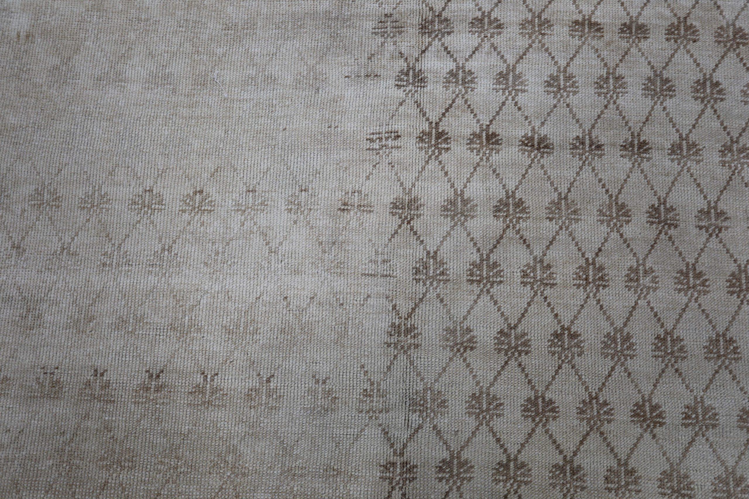 Türkei Anatoly Area Rugs - Wolle Braun Elfenbein Rosa Design - 93014 im Zustand „Hervorragend“ im Angebot in Dallas, TX