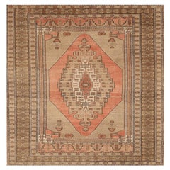 Türkei Anatoly Bereich Teppiche - Wolle Braun Elfenbein Rosa Taupe Design - 92959