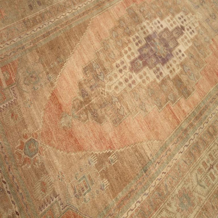 Türkei Anatoly Bereich Teppiche - Wolle Braun Elfenbein Rosa Taupe Design - 92968 (Türkisch) im Angebot