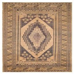 Türkei Anatoly Bereich Teppiche - Wolle Brown Elfenbein Purpel Design - 92956