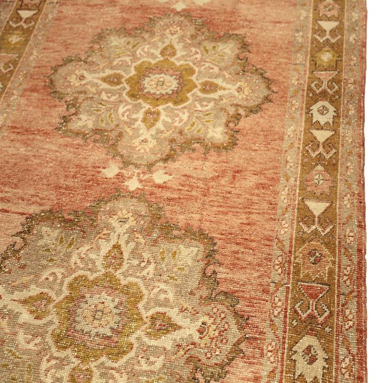 Türkei Anatoly Bereich Teppiche - Wolle Braun Elfenbein Rot Design - 92975 im Zustand „Hervorragend“ im Angebot in Dallas, TX