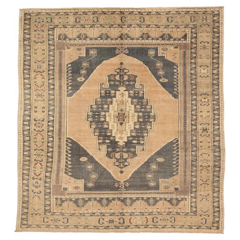 Türkei Anatoly Bereich Teppiche - Wolle Braun Elfenbein Taupe Design - 92835