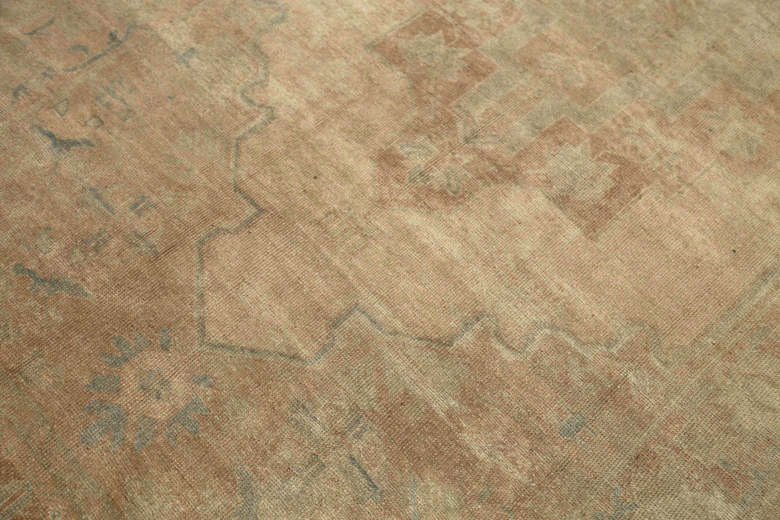 Türkei Anatoly Bereich Teppiche - Wolle Braun Elfenbein Taupe Design - 92920 (Türkisch) im Angebot