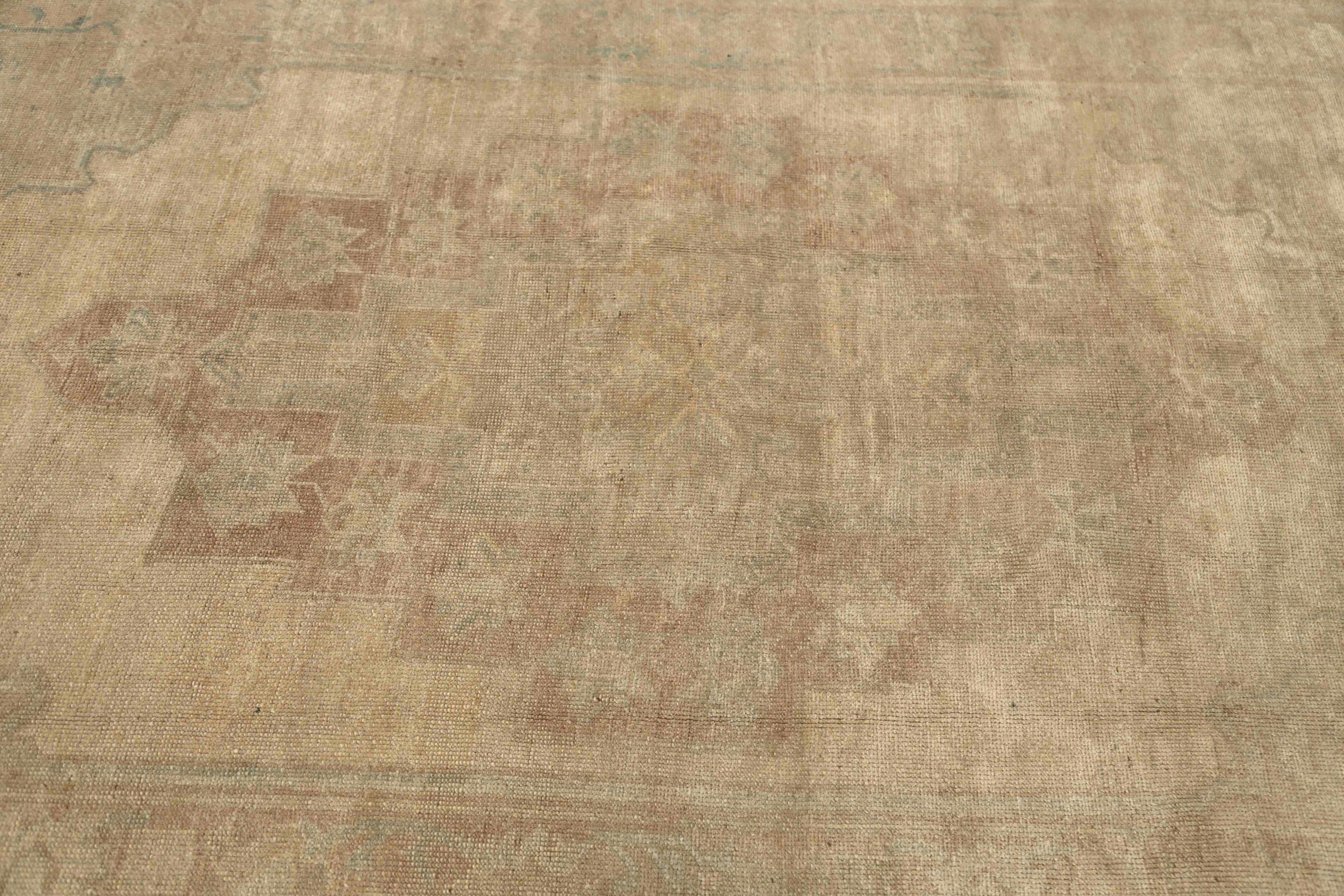 Türkei Anatoly Bereich Teppiche - Wolle Braun Elfenbein Taupe Design - 92920 im Zustand „Hervorragend“ im Angebot in Dallas, TX
