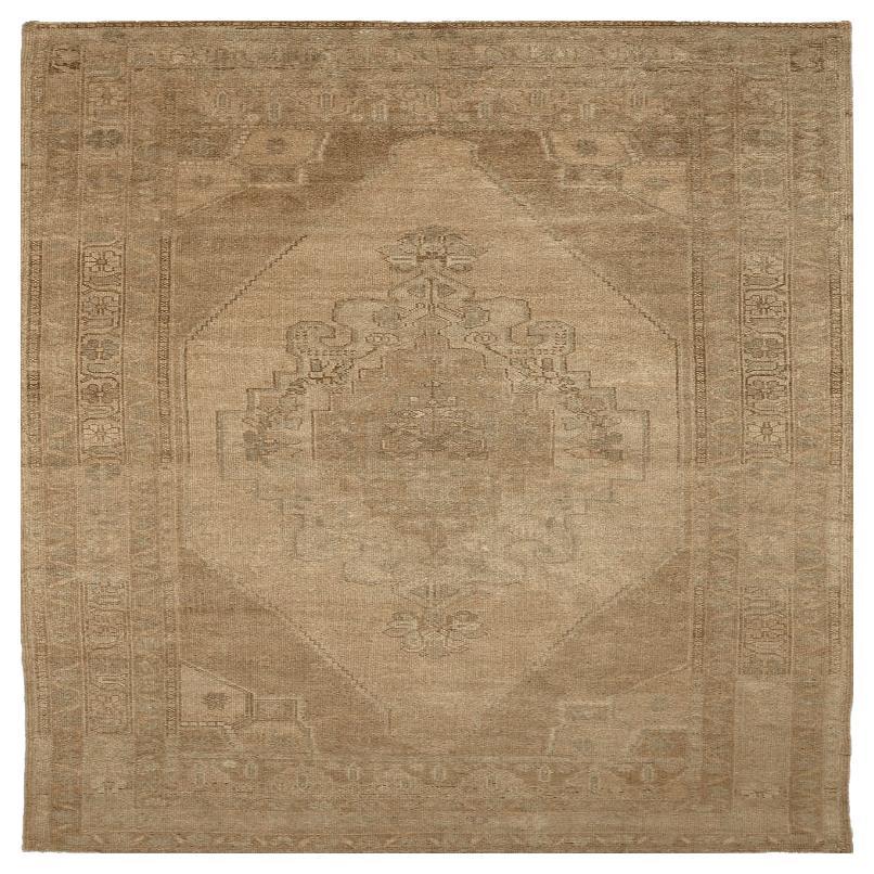 Türkei Anatoly Bereich Teppiche - Wolle Braun Elfenbein Taupe Design - 92928