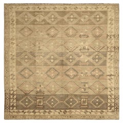 Turkey Anatoly Area Rugs - Wool Brown Ivory Taupe Design - 92950