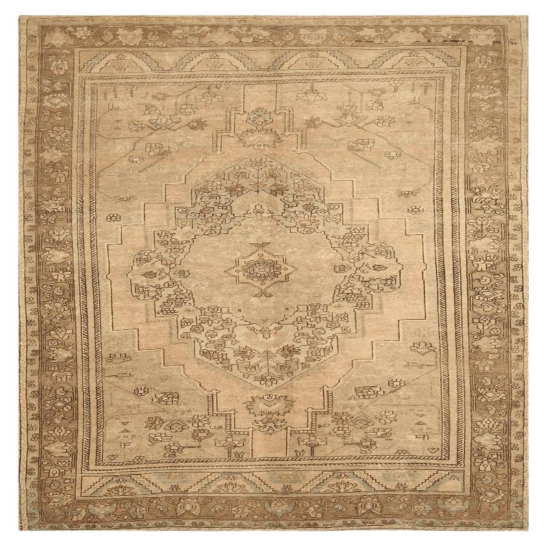Türkei Anatoly Bereich Teppiche - Wolle Braun Elfenbein Taupe Design - 92969