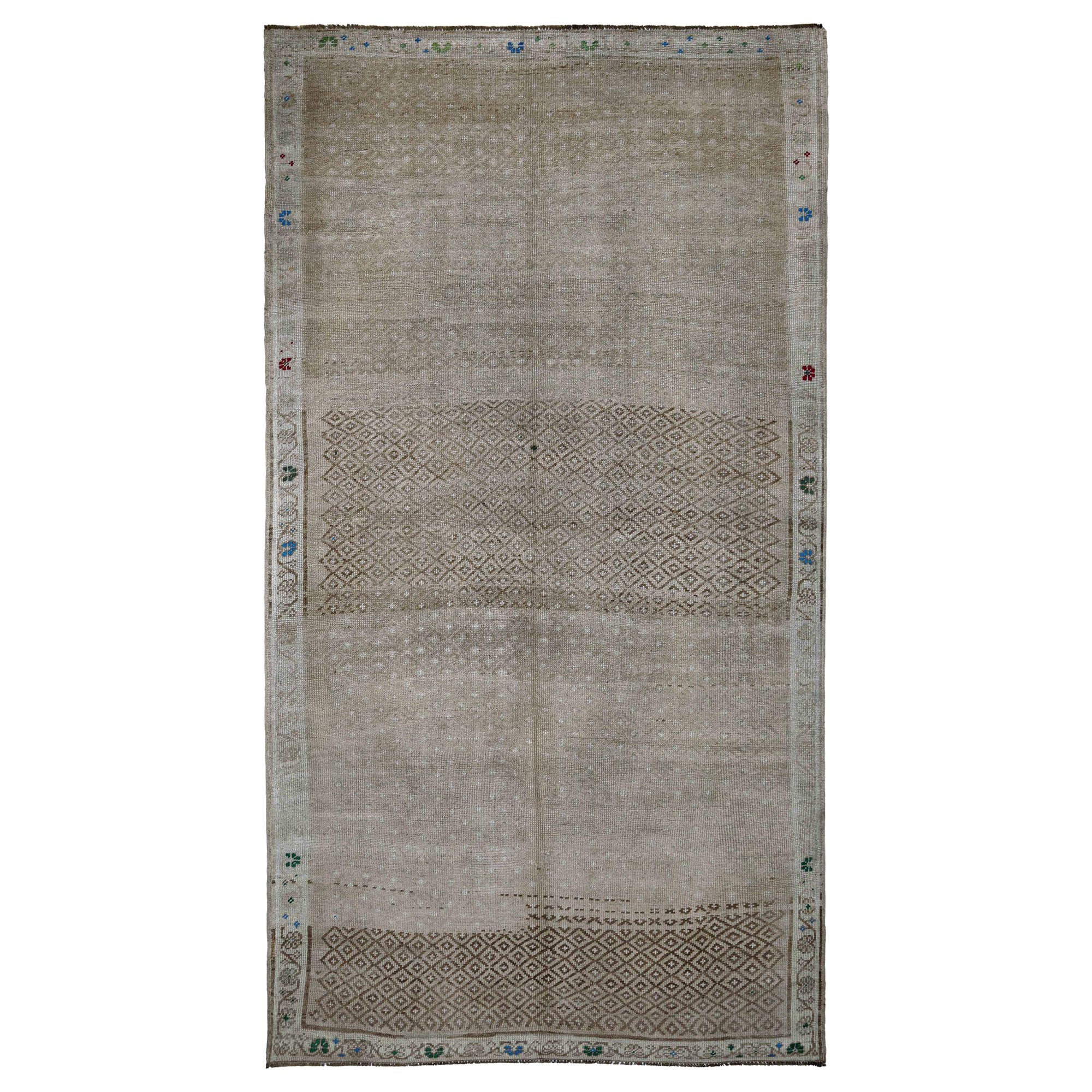 Tappeti Turkey Anatoly - Lana Marrone Avorio Taupe Design - 93029